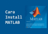 Cara Install MATLAB