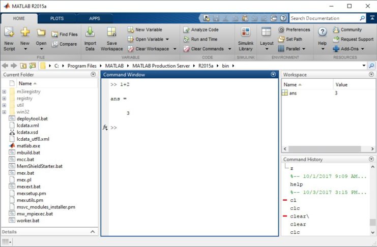 Menggunakan Operasi Aritmatika pada MATLAB - Advernesia