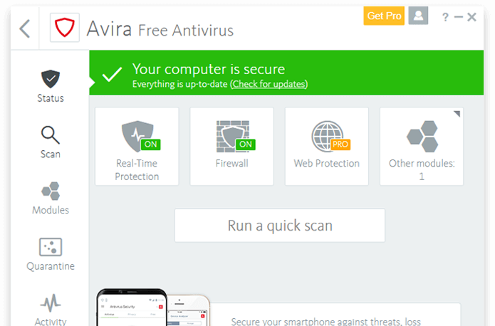 Virus pada komputer dengan sistem operasi Microsoft Windows merupakan software terpenting  Anti-Virus Terbaik Gratis dan Ringan untuk Windows