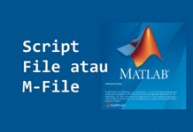 Cara Membuat Script File atau M-File pada MATLAB
