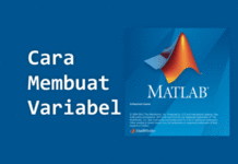 Cara Membuat Variabel pada MATLAB