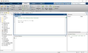 Cara Membuat Script File atau M-File pada MATLAB - Advernesia