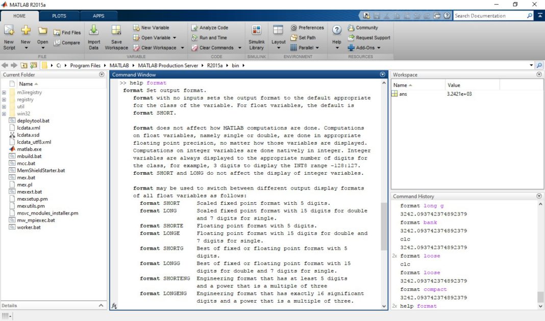 Matlab Scientific Format Menggunakan Operasi Aritmatika pada MATLAB - Advernesia