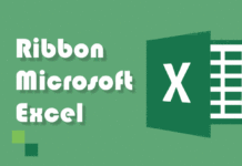 Bagian, Fungsi dan Pengertian Ribbon pada Microsoft Excel