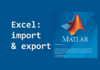 Cara Export dan Import data Excel di MATLAB