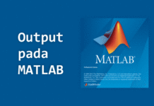 Cara Menyimpan Output File MATLAB