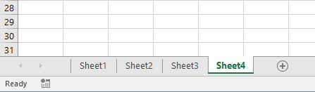 Cara membuat worksheet baru pada Excel