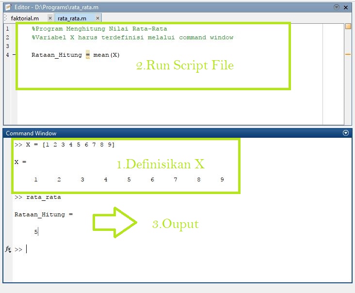 Command input