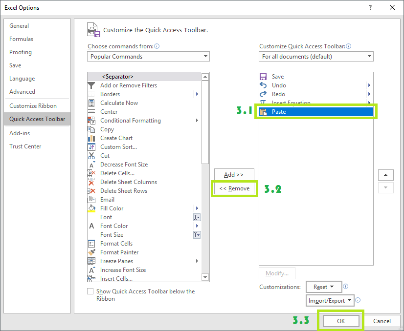 Quick Access Toolbar ialah toolbar yang memungkinkan anda mengakses perintah 5 Cara Menambah Quick Access Toolbar Pada Excel