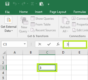 Mengisi data Pada Sel Microsoft Excel