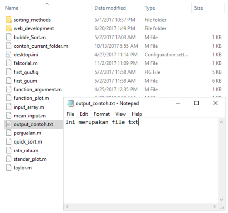 Cara Menyimpan Output File MATLAB - Advernesia