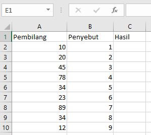 Cara Membuat Formula Excel