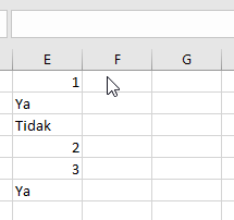 Cara menggunakan AVERAGEA pada Excel