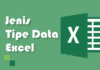 Jenis Tipe Data Microsoft Excel dan Contohnya