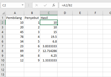 Pengertian formula pada Microsoft Excel ialah sekumpulan mulut dimuat suatu sel Cara Membuat Formula Pada Excel dan Fungsinya