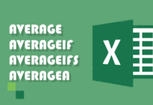 Rumus Excel AVERAGEIF AVERAGEIFS dan AVERAGEA