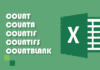 Rumus Excel COUNTIF COUNTIFS COUNTA dan COUNTBLANK