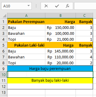 Cara Menggunakan Index Reference