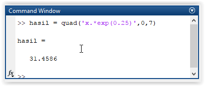 Cara menggunakan syntax quad metode 1