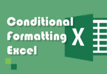 Conditional Formatting Excel