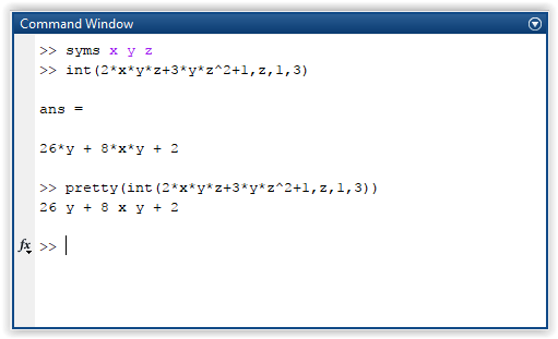 Int z x y. Matlab интеграл. Эллиптические интегралы в матлаб. INT-z03.