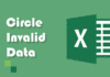 Membuat Circle Invalid Data Menggunakan Data Validation pada Excel