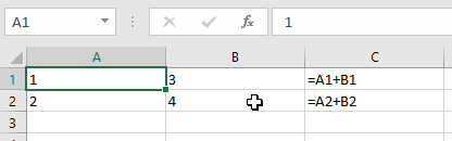 Show Formulas pada Excel