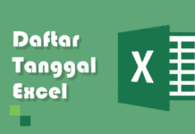 Cara Membuat Tanggal Berurutan di Excel