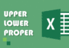 Cara Menggunakan Rumus UPPER LOWER dan PROPER pada Excel