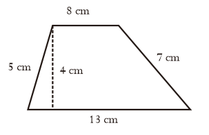 Mengitung luas trapesium & keliling trapesium