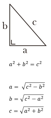 Angka pythagoras segitiga siku siku