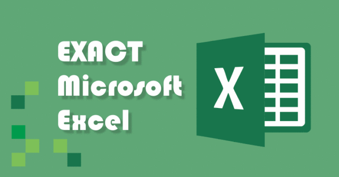 Cara Menggunakan Fungsi EXACT pada Microsoft Excel