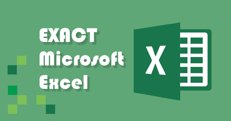 Fungsi EXACT | Cara Menggunakan Fungsi EXACT pada Microsoft Excel