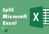 Cara Mengatur Split pada Excel