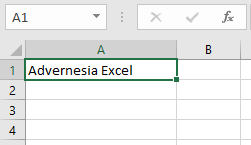 Perintah Merge Cells pada Excel