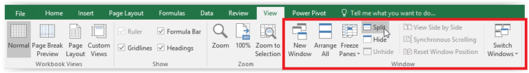 Pengertian dan Cara Mengatur Split pada Excel Advernesia