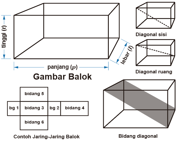 Ok Google Gambarlah Tiga Jaring Jaring Balok Yang Berbeda