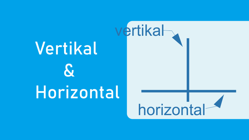  Garis Vertikal  dan Garis  Horizontal beserta Contohnya 