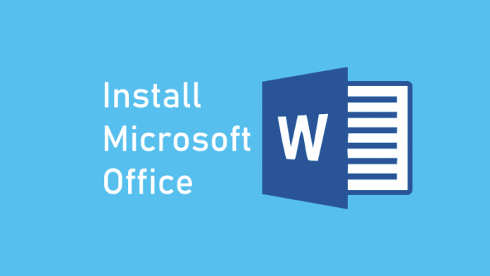 Cara Install Microsoft Office