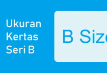 Ukuran Kertas B0, B1, B2, B3, B4, B5, B6, B7, B8, B9, B10 (Seri B)