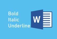 Fungsi Bold, Italic, dan Underline di Microsoft Word & Contoh