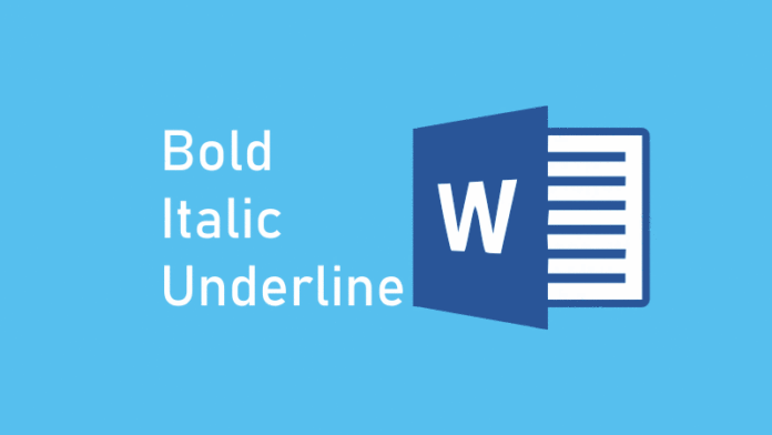 Fungsi Bold, Italic, dan Underline di Microsoft Word & Contoh