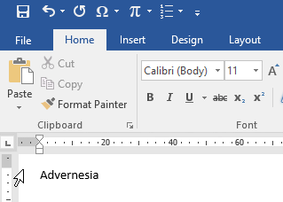 Copy Paste Cut command in Microsoft Word