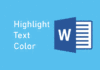 Text Highlight Color - Menandai Tulisan dengan Warna Latar di Word
