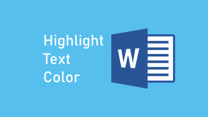 Text Highlight Color - Menandai Tulisan dengan Warna Latar di Word