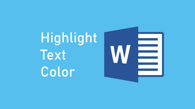 Text Highlight Color | Menandai Tulisan dengan Warna Latar di Word