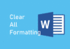 Clear All Formatting - Cara Menghapus Format Tulisan di Word