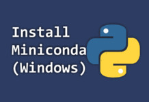 Cara Install Miniconda di Windows (Advanced Python Deployment)